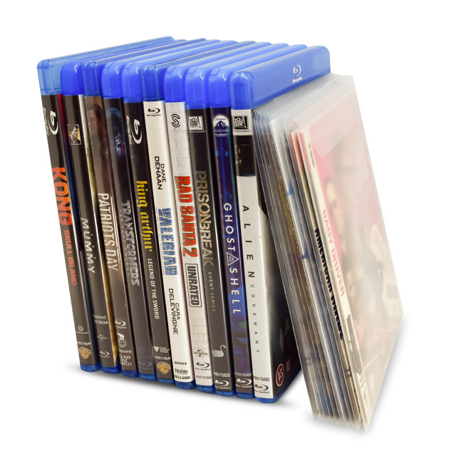 Biologisch afbreekbare Blu-Ray Hoesjes