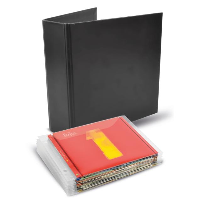 CD-pakket - 100 CD Hoesjes + 4 CD-mappen voor CD opbergen