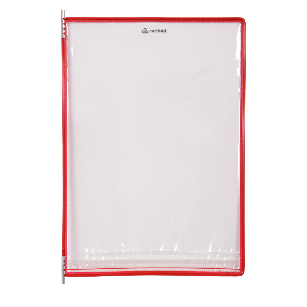 Tarifold Drypocket zichtpanelen, roestvrij staal scharnieren, A4, verticaal