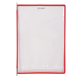 Tarifold Drypocket zichtpanelen, roestvrij staal scharnieren, A4, verticaal