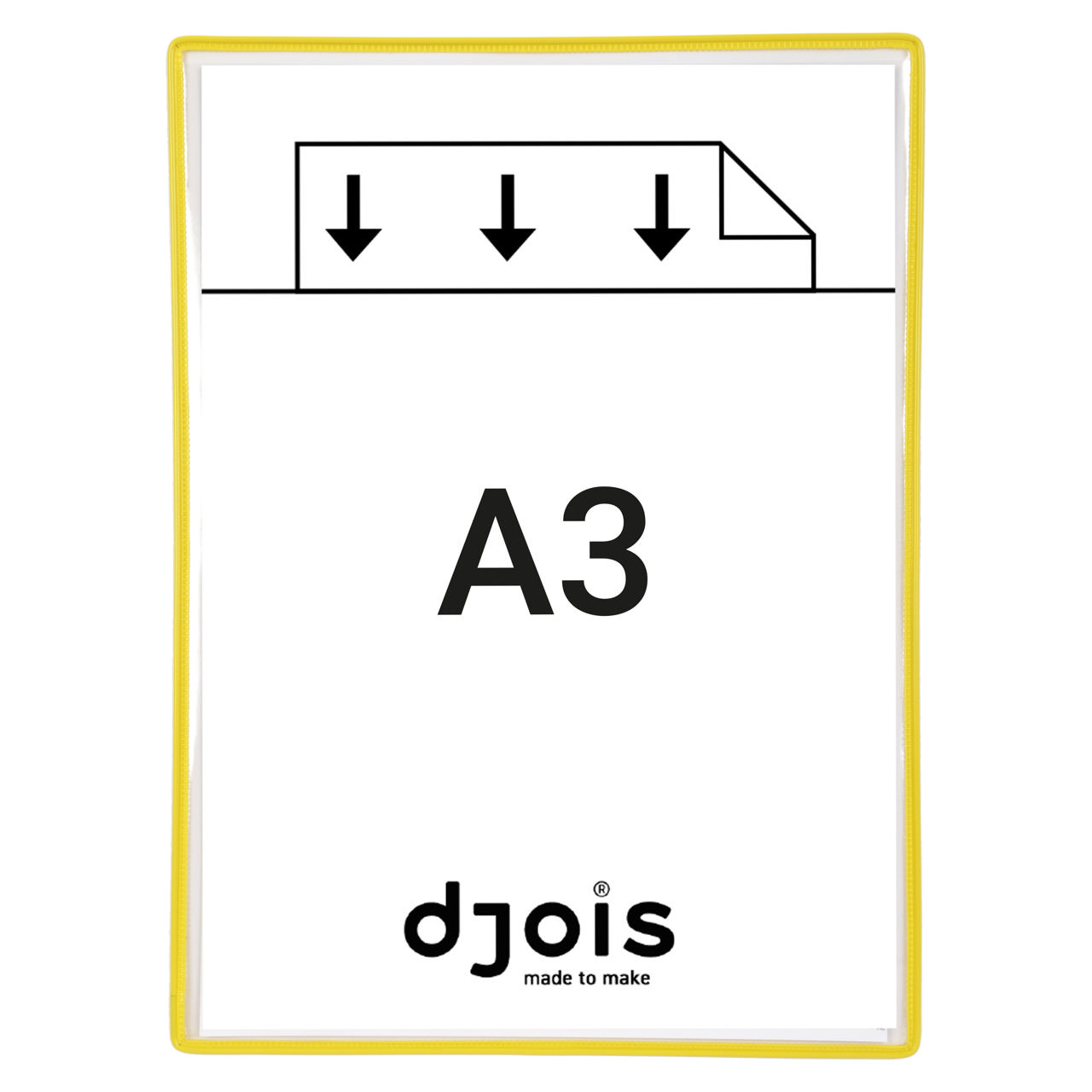 Tarifold standaard zichtpanelen, zonder scharnieren, A3