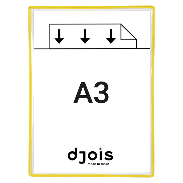 Tarifold standaard zichtpanelen, zonder scharnieren, A3