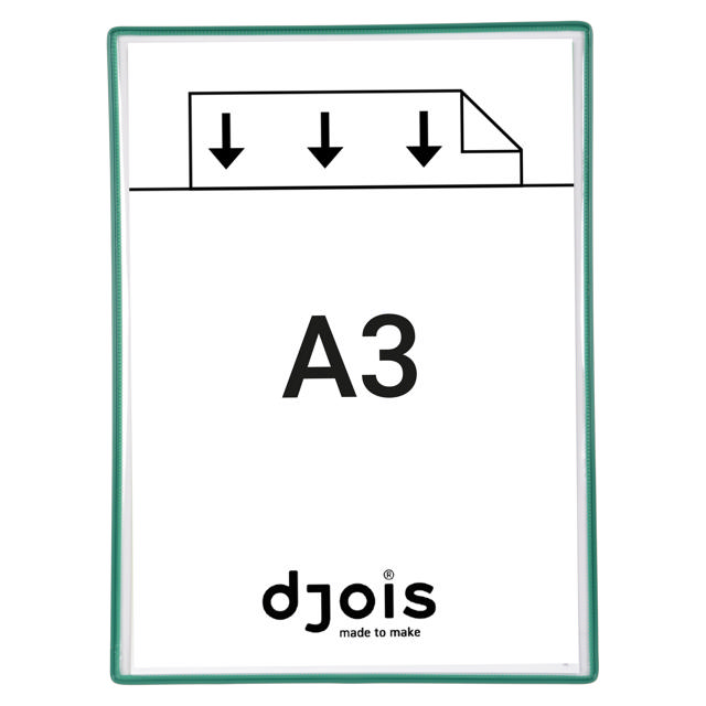Tarifold standaard zichtpanelen, zonder scharnieren, A3