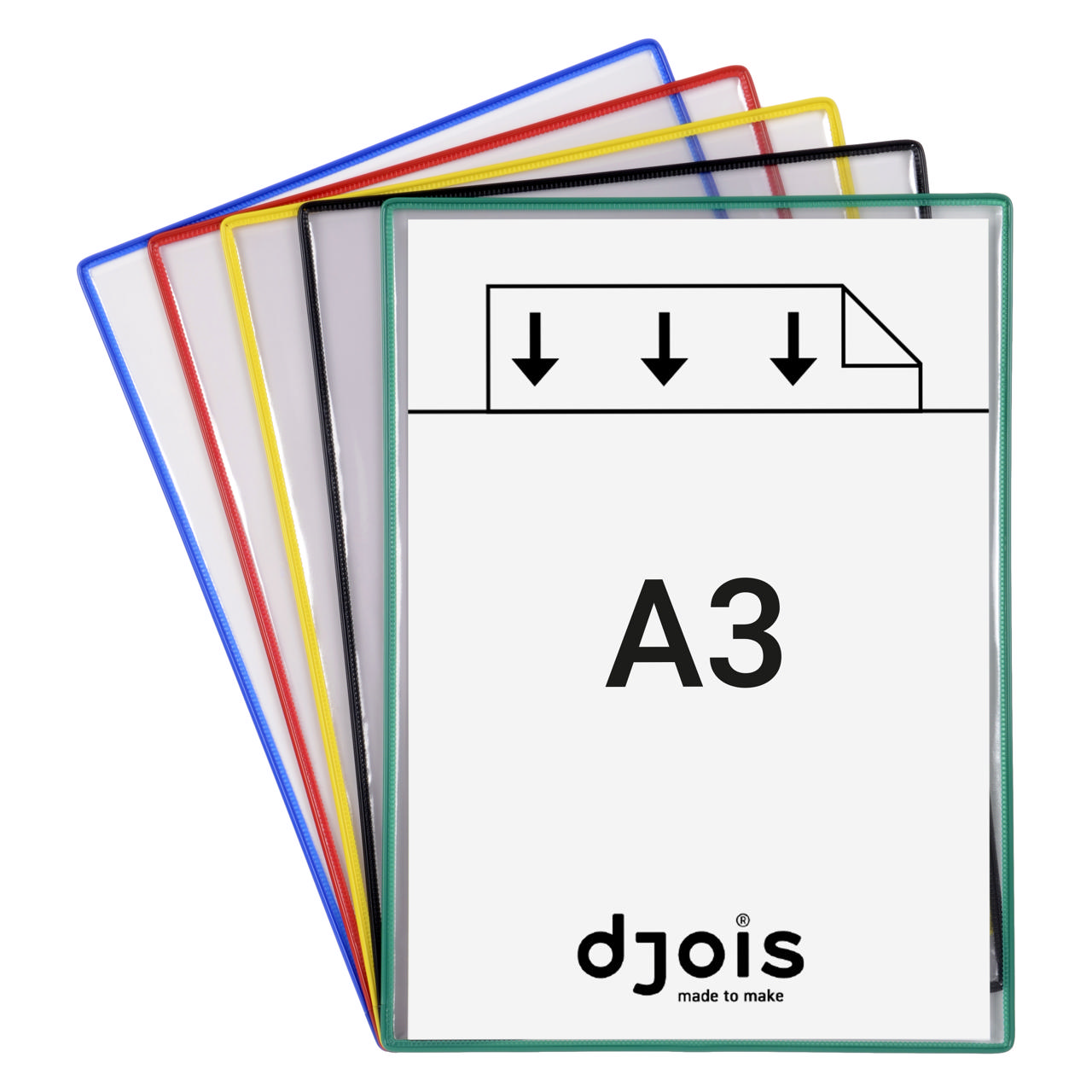 Tarifold standaard zichtpanelen, zonder scharnieren, A3