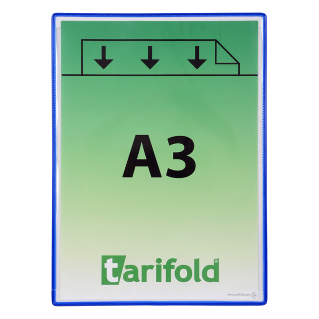 Tarifold zelfklevende displayframe, herpositioneerbaar, A3
