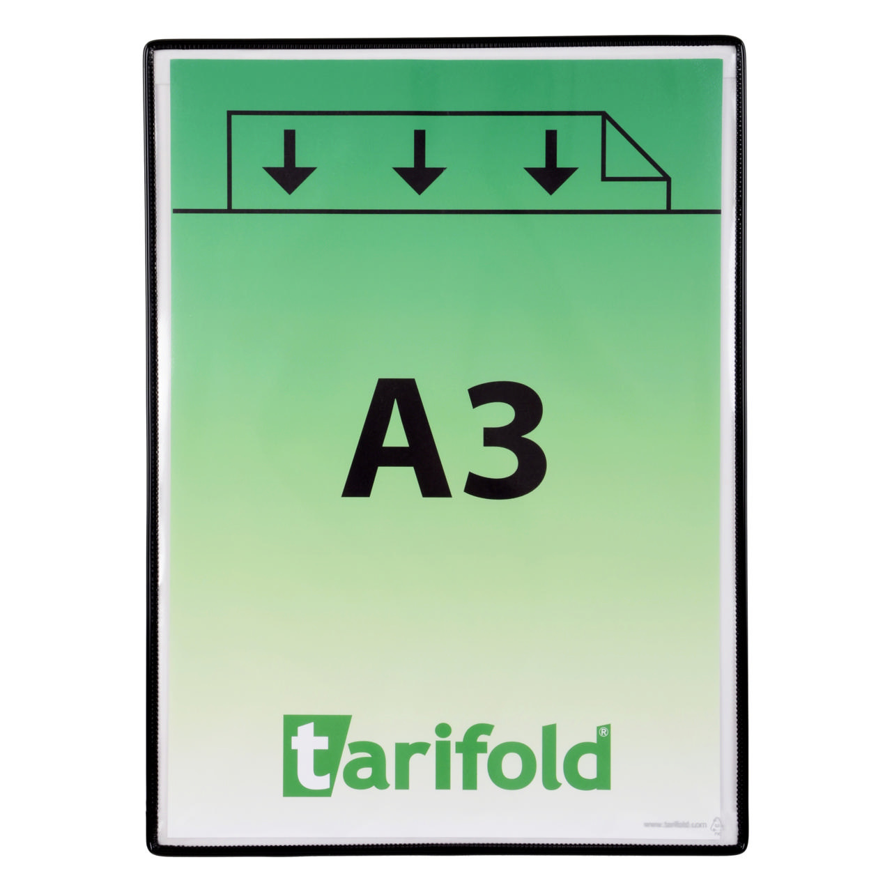 Tarifold zelfklevende displayframe, herpositioneerbaar, A3