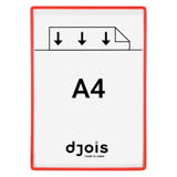 Tarifold standaard zichtpanelen, zonder scharnieren, A4