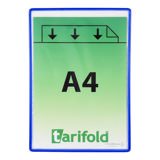 Tarifold zelfklevende displayframe, herpositioneerbaar, A4