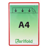 Tarifold zelfklevende displayframe, herpositioneerbaar, A4