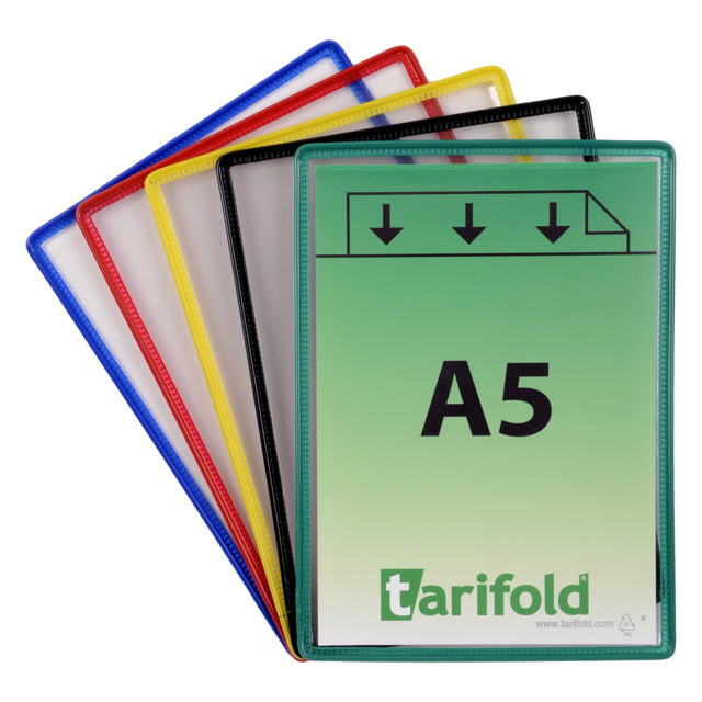 Tarifold standaard zichtpanelen, zonder scharnieren, A5