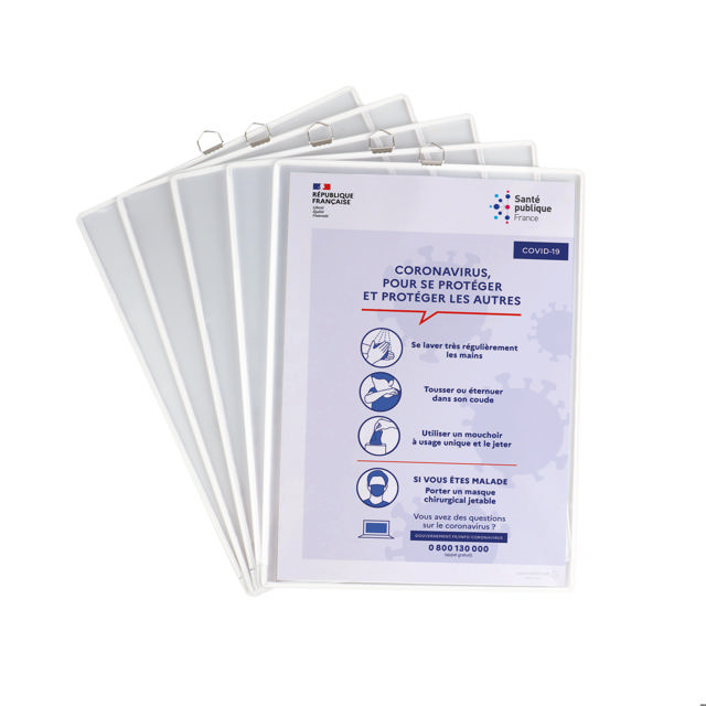 Tarifold hangende displayframe, A3, verticaal