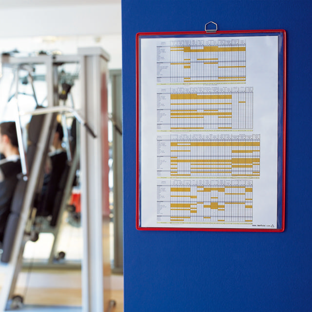 Tarifold hangende displayframe, A3, horizontaal