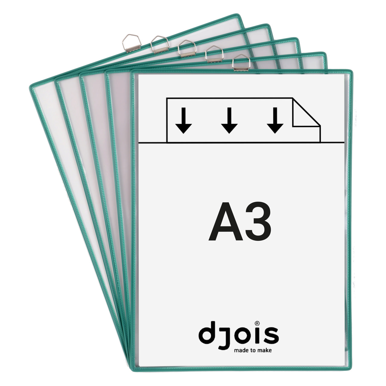Tarifold hangende displayframe, A3, verticaal
