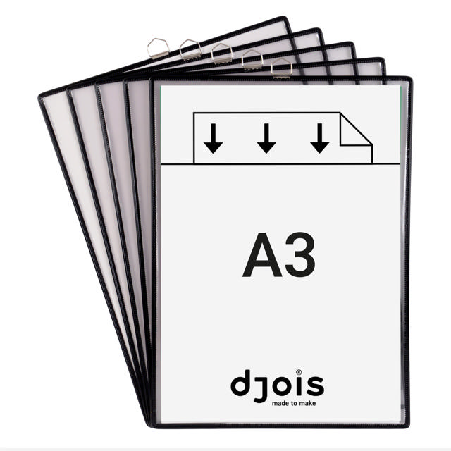 Tarifold hangende displayframe, A3, verticaal