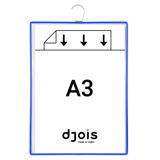 Tarifold displayframe met haak, A3, verticaal
