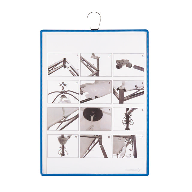 Tarifold displayframe met haak, A3, verticaal