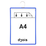 Tarifold displayframe met haak, A4, verticaal