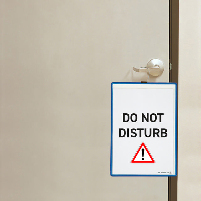 Tarifold displayframe met haak, A4, verticaal