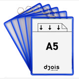 Tarifold hangende displayframe, A5, verticaal