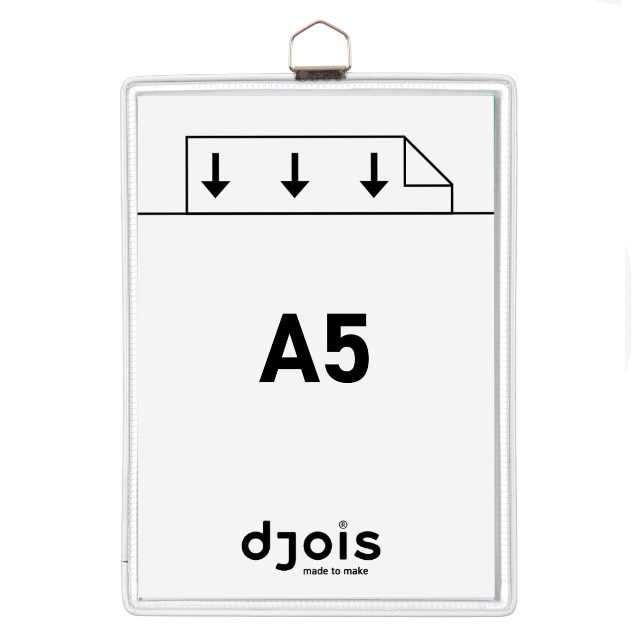 Tarifold hangende displayframe, A5, verticaal