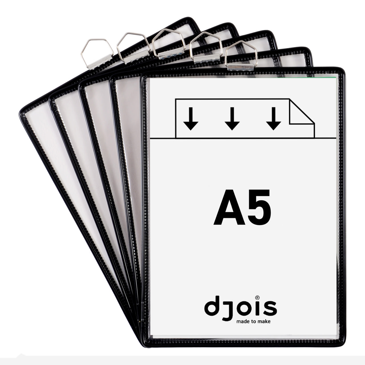 Tarifold hangende displayframe, A5, verticaal