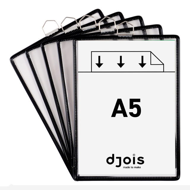 Tarifold hangende displayframe, A5, verticaal