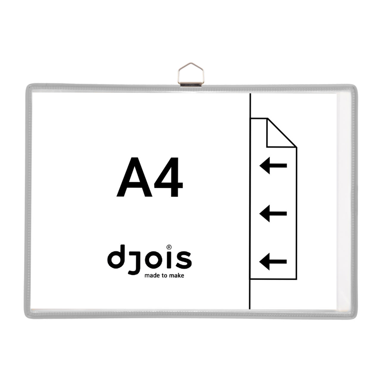 Tarifold hangende displayframe, A4, horizontaal