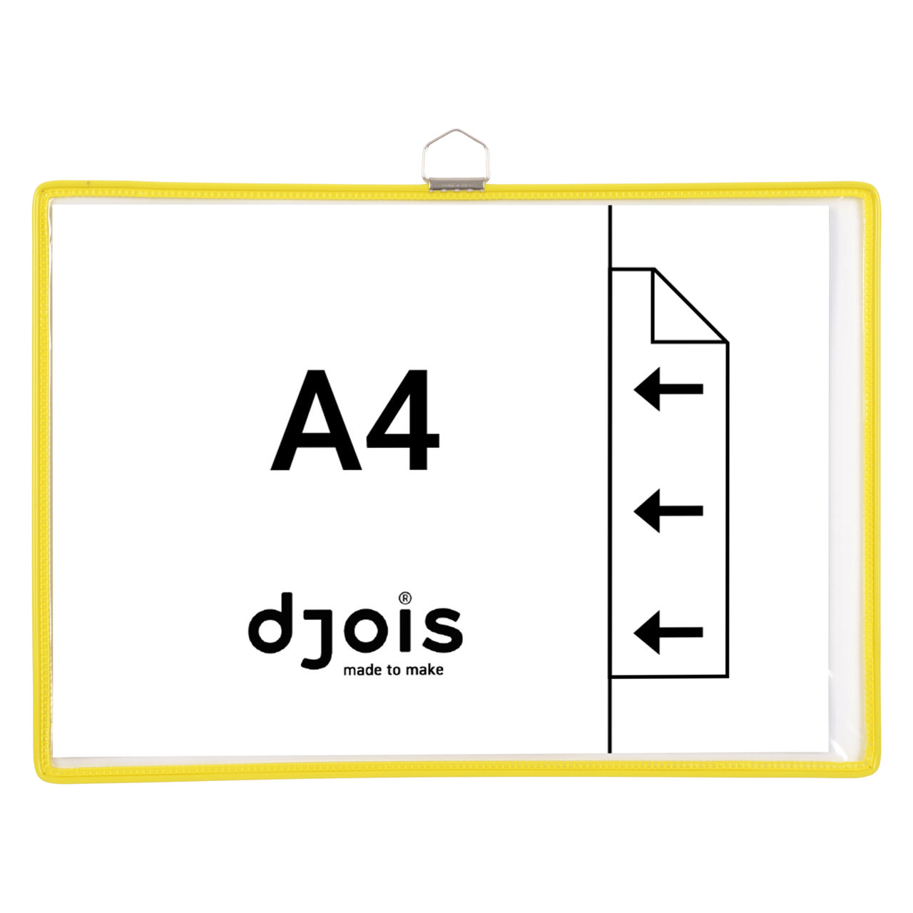 Tarifold hangende displayframe, A4, horizontaal