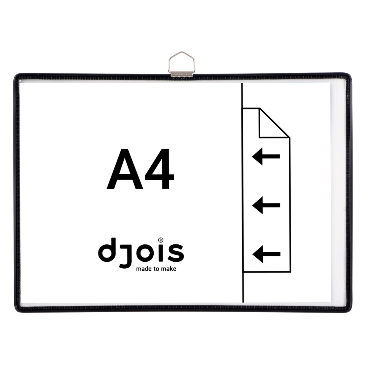 Tarifold hangende displayframe, A4, horizontaal