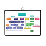 Tarifold hangende displayframe, A4, horizontaal