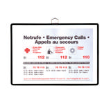 Tarifold hangende displayframe, A4, horizontaal