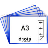 Tarifold hangende displayframe, A3, horizontaal, 2 hangers