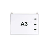 Tarifold hangende displayframe, A3, horizontaal