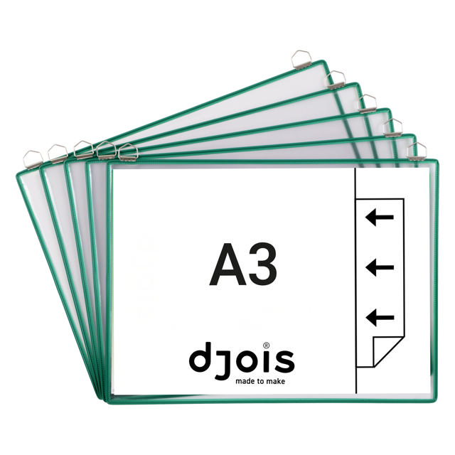 Tarifold hangende displayframe, A3, horizontaal, 2 hangers