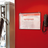 Tarifold hangende displayframe, A3, horizontaal