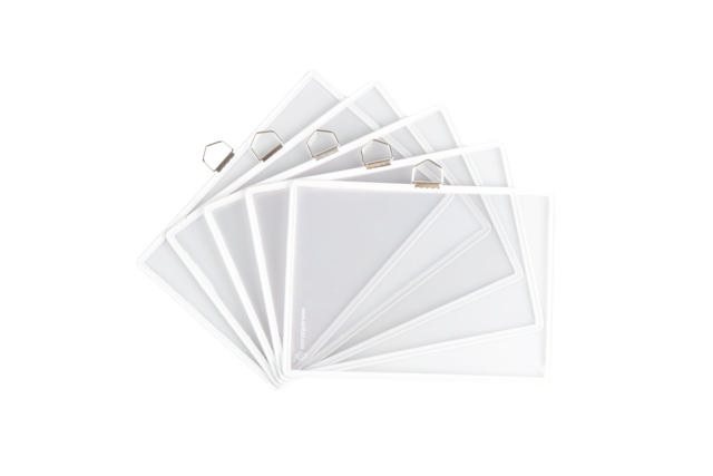 Tarifold hangende displayframe, A5, horizontaal