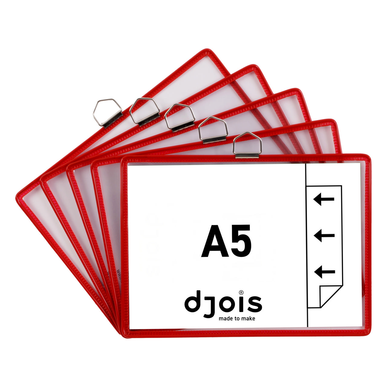 Tarifold hangende displayframe, A5, horizontaal