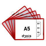 Tarifold hangende displayframe, A5, horizontaal