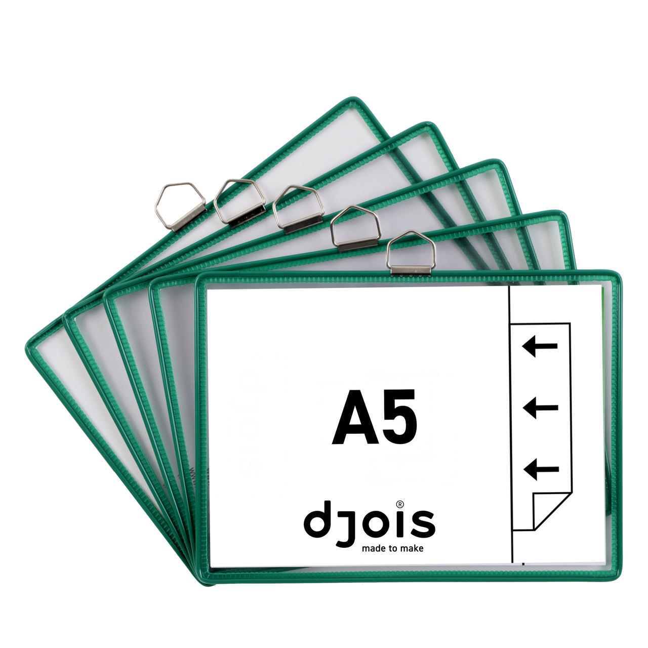 Tarifold hangende displayframe, A5, horizontaal