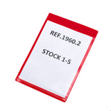 Dry-Zip vochtbestendige identificatiehoes, hangend, A5, verticaal