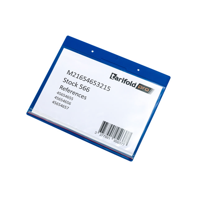 Dry-Zip vochtbestendige identificatiehoes, hangend, A4, horizontaal