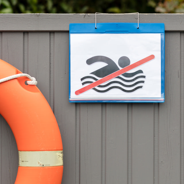 Dry-Zip vochtbestendige identificatiehoes, hangend, A4, horizontaal