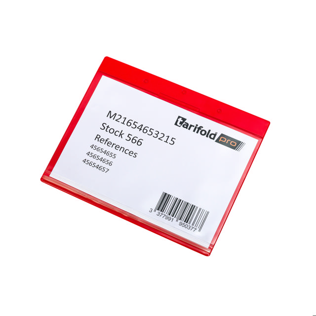 Dry-Zip vochtbestendige identificatiehoes, hangend, A5, horizontaal