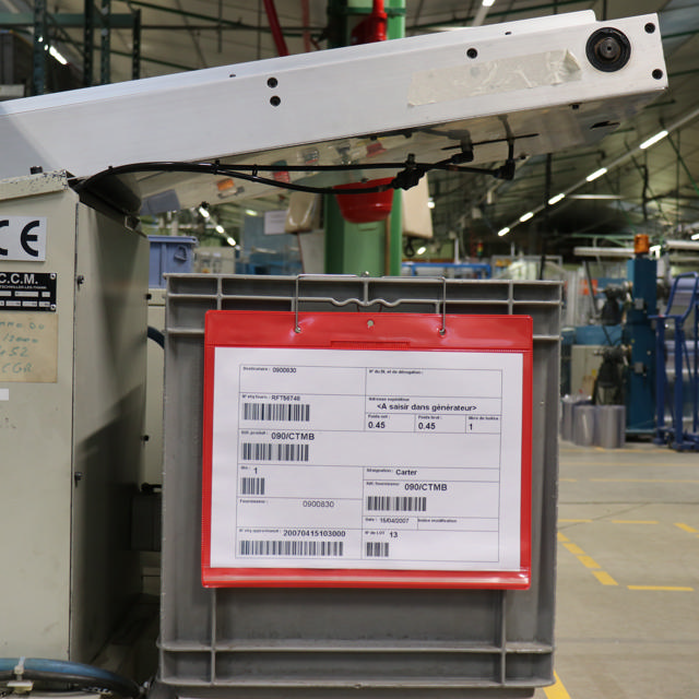 Dry-Zip vochtbestendige identificatiehoes, hangend, A5, horizontaal