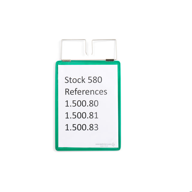 Hangende versterkte identificatiehoes, A5, Verticaal, Zijkant laden