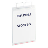 Dry-Zip vochtbestendige identificatiehoes, hangend, A4, verticaal