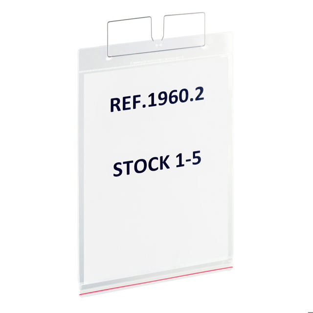 Dry-Zip vochtbestendige identificatiehoes, hangend, A4, verticaal