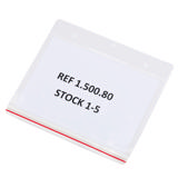 Dry-Zip vochtbestendige identificatiehoes, hangend, A5, horizontaal