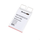 Dry-Zip vochtbestendige identificatiehoes, hangend, A5, verticaal