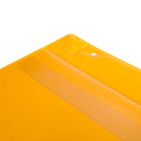 Magnetische logistieke identificatiehoes, met neodymiums en klep, A4 XL, Verticaal